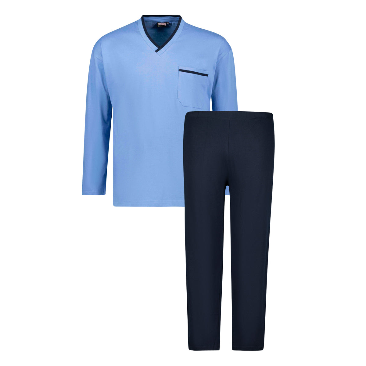 Adamo Schlafanzug Pyjama XXL bis 10XL "Beppo"