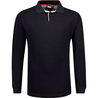 Adamo Polo-Sweatshirt mit Kragen und Knopfleiste "Peter"