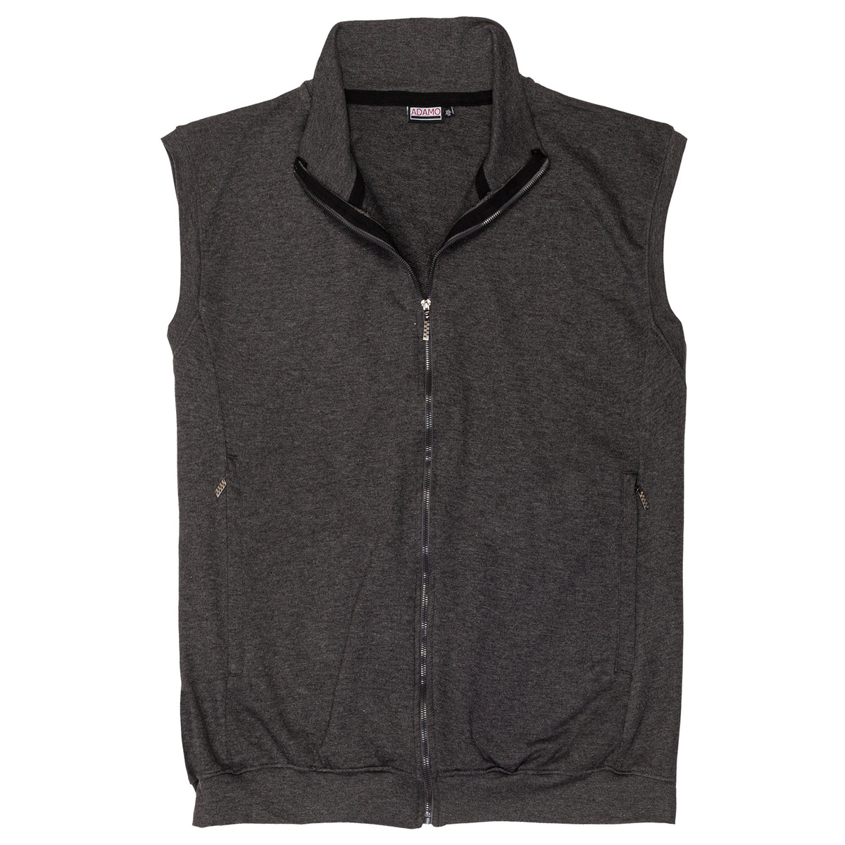Adamo Sweat-Weste mit Kragen