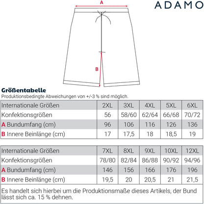 Adamo Arbeitshose Outdoor-Short XXL bis 12XL "Tim"