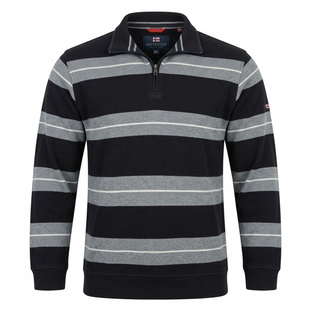 Greystone Troyer Sweatshirt SONDERANGEBOT 4XL Pullover