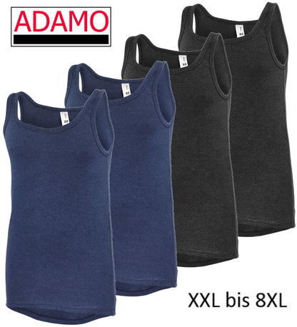 Adamo 2x Unterhemd Thermo Achselshirt Muskelshirt