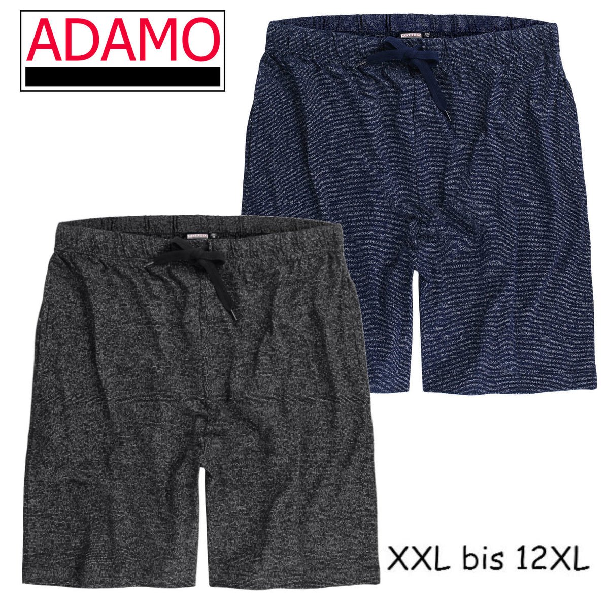 Adamo Hose Kurz Schlafanzughose Bermuda "Luis"