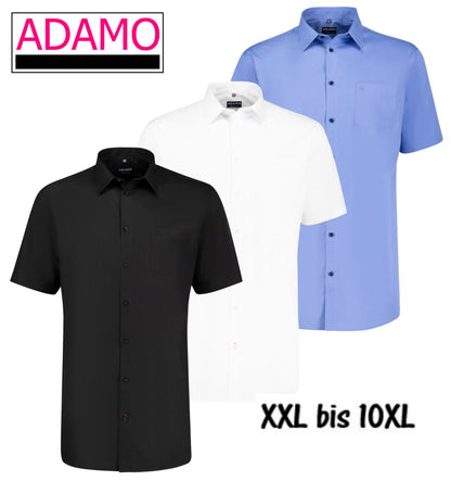 Adamo Klassisches Hemd Kurzarm