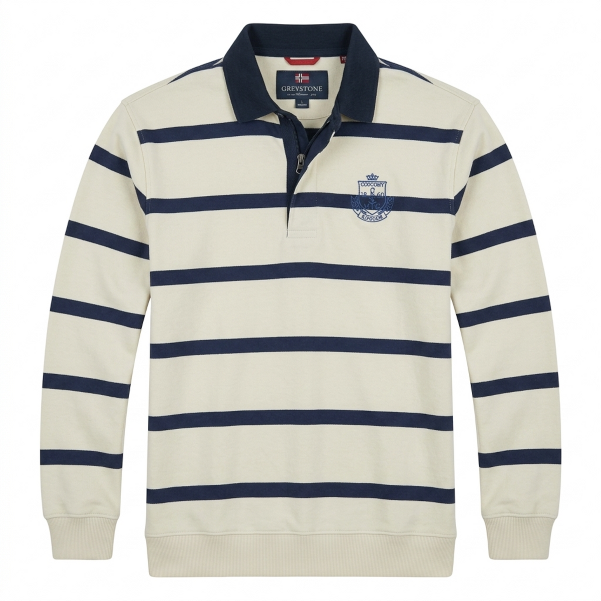 GREYSTONE Polo-Sweatshirt Pullover 5XL 6XL