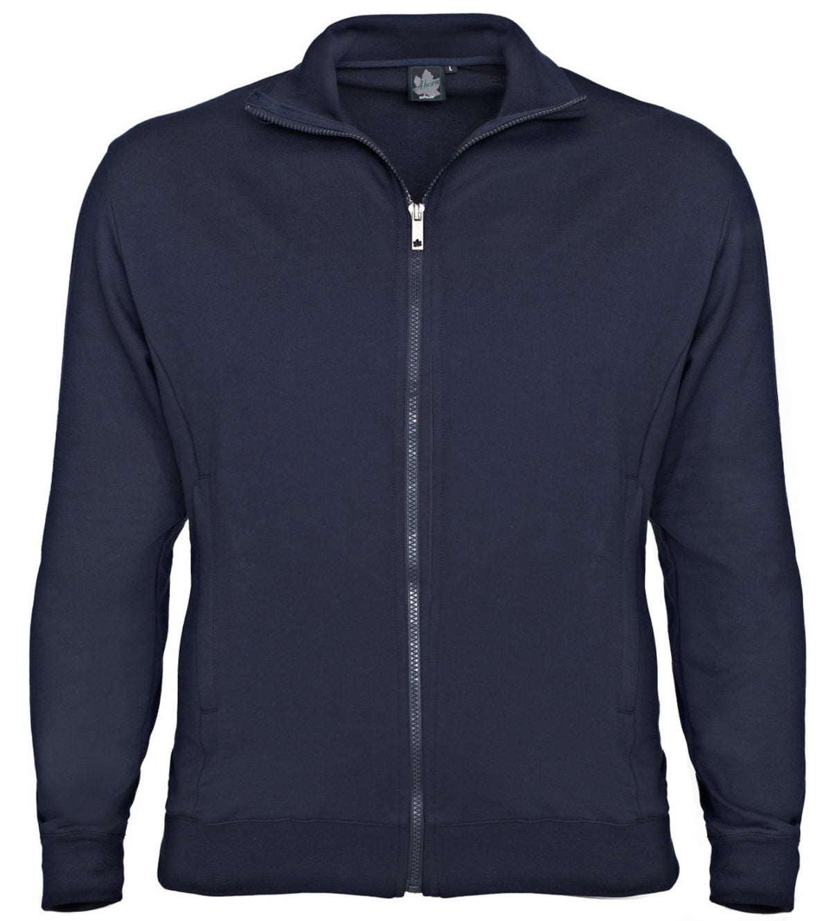 Ahorn Trainer-Jacke XL bis 10XL mit Reißverschluss und Stehkragen