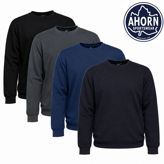 Ahorn Pullover Rundhals XL bis 10XL