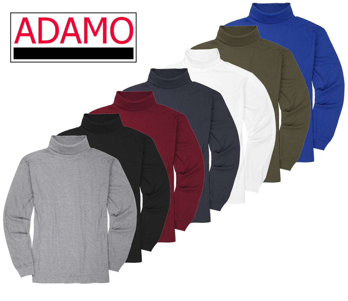 Adamo Rollkragen Longsleeve "Fabio"