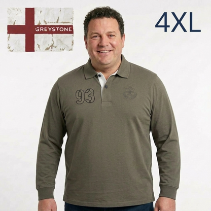 Greystone Sweatshirt SONDERANGEBOT Poloshirt 4XL 5XL Khaki