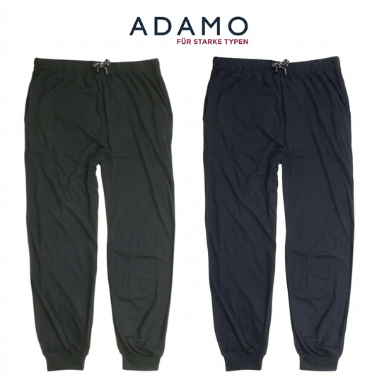 Adamo Hose Lang Schlafanzughose Jogginghose "Jakob" XXL bis 10XL