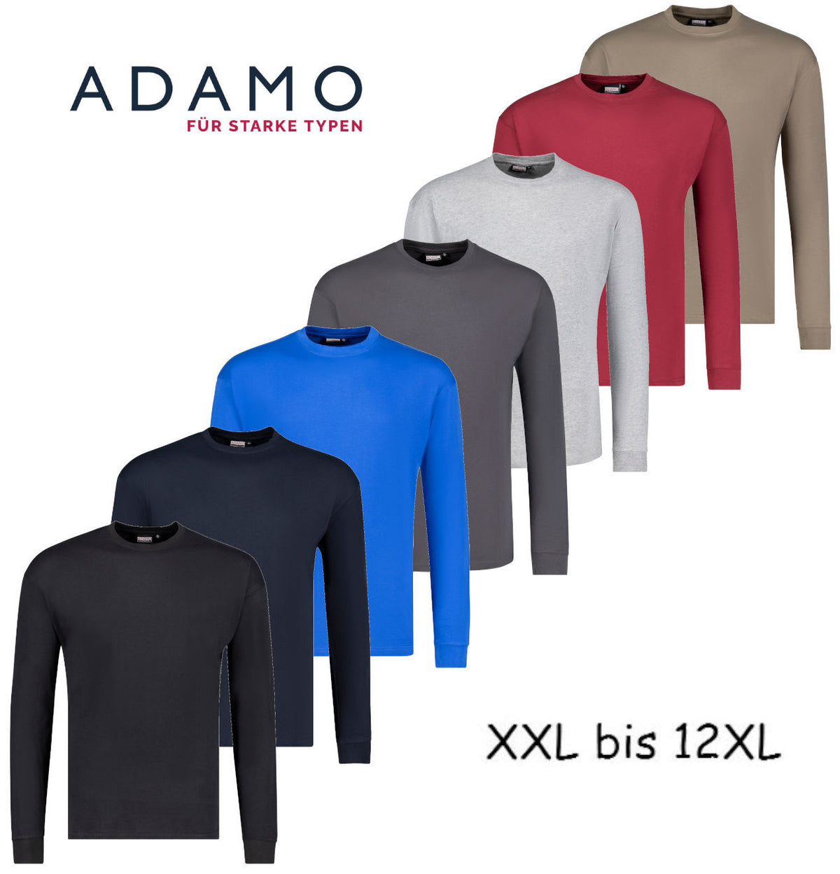 Adamo Longsleeve Rundhals "Floyd"