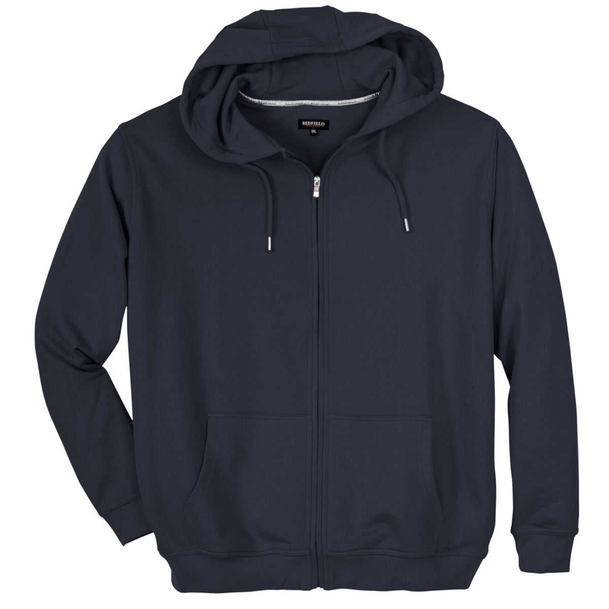 Redfield Hoody-Jacke mit Kapuze und Reißverschluss XL bis 10XL