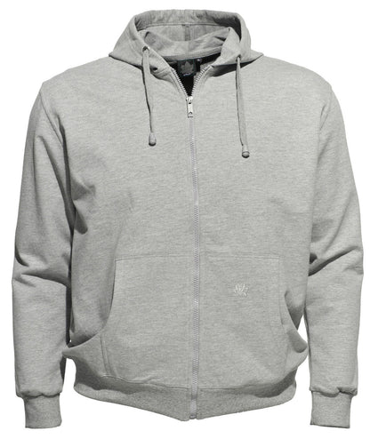 Ahorn Hoody-Jacke mit Reißverschluss und Kapuze