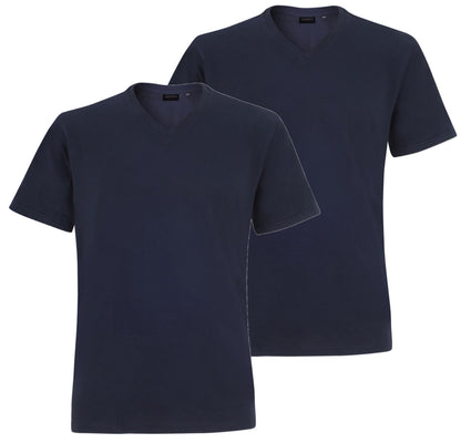 Redfield 2 x T-Shirts V-Ausschnitt "Jack"