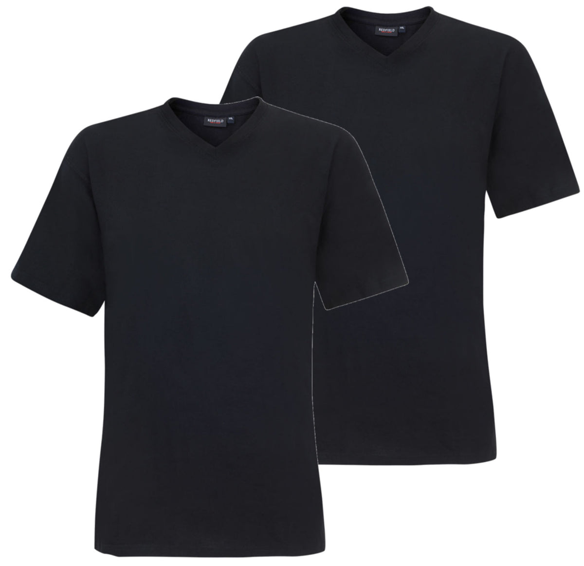 Redfield 2 x T-Shirts V-Ausschnitt "Jack"