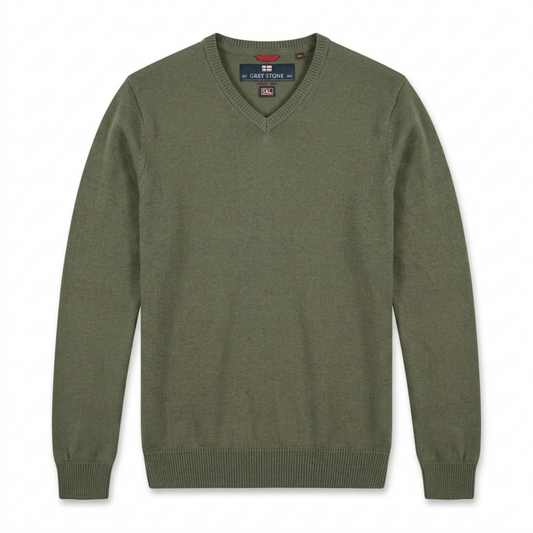 Greystone Pullover Sweatshirt SONDERANGEBOT 4XL 5XL Khaki