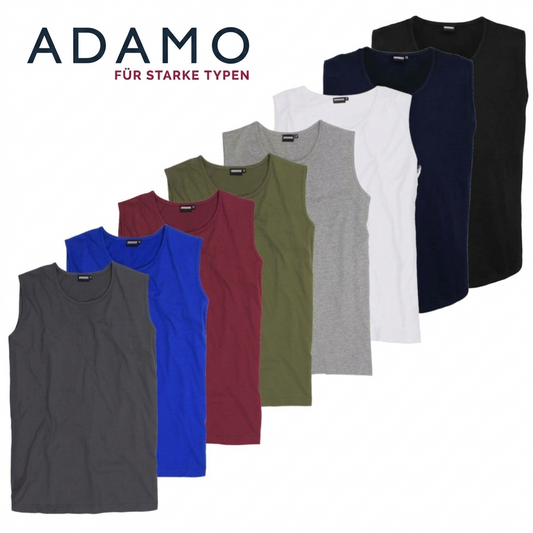 Adamo Tank-Shirt Achselshirt XXL bis 12XL