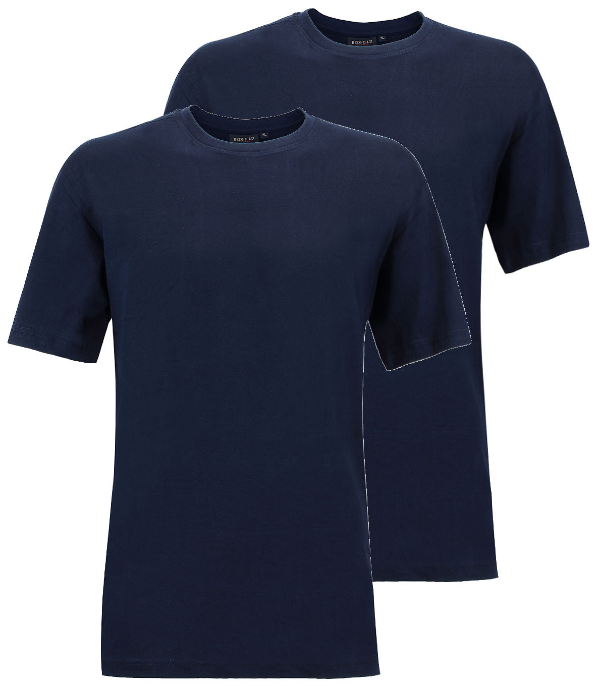Redfield 2 x T-Shirts Rundhals XL bis 10XL "Dave"