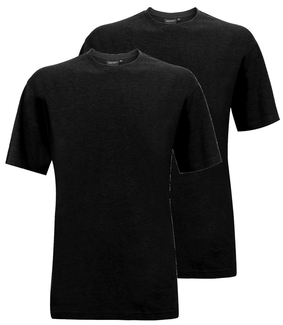 Redfield 2 x T-Shirts Rundhals XL bis 10XL "Dave"