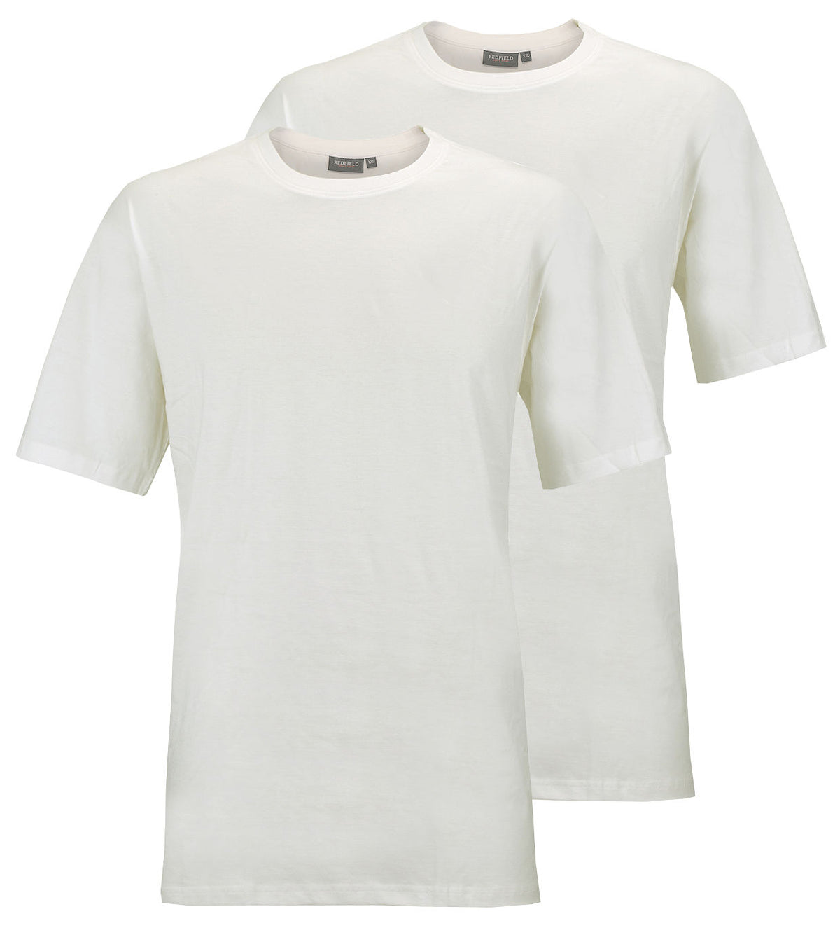 Redfield 2 x T-Shirts Rundhals XL bis 10XL "Dave"
